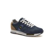 Blauer Stiliga Navy-Taupe Sneakers Blue, Herr