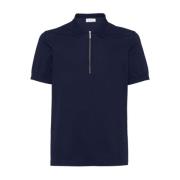 Salvatore Ferragamo Polo Shirts Blue, Herr