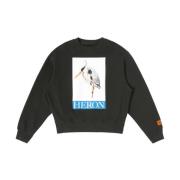 Heron Preston Hoodies Black, Herr