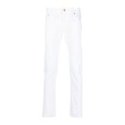 Hand Picked Slim-fit Jeans White, Herr