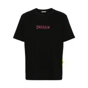 Barrow Teddy Sketch T-shirt i Svart Black, Herr
