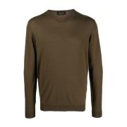 Roberto Collina Knitwear Green, Herr