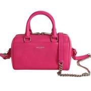 Yves Saint Laurent Vintage Pre-owned Laeder axelremsvskor Pink, Dam