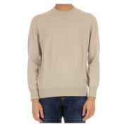 Ballantyne Round-neck Knitwear Beige, Herr