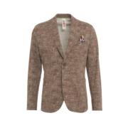 Bob Elegant Herr Blazer Brown, Herr