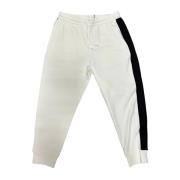 Emporio Armani Pantatuta Stiliga Leggings White, Herr