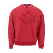 Armani Exchange Sweatshirts Red, Herr