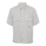 C.p. Company Blouses Shirts Gray, Herr