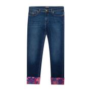 Versace Jeans Couture Straight Jeans Blue, Dam