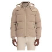 Ermenegildo Zegna Coats Beige, Herr