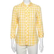 Carolina Herrera Pre-owned Pre-owned Bomull toppar Yellow, Dam