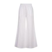 Fabiana Filippi Wide Trousers White, Dam