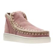 Mou Lace-up Boots Pink, Dam