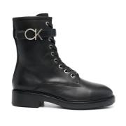 Calvin Klein Ankle Boots Black, Dam