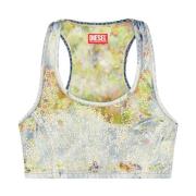 Diesel Sleeveless Tops Multicolor, Dam