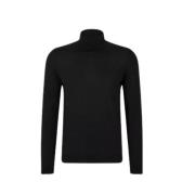 Hugo Boss Turtlenecks Black, Herr