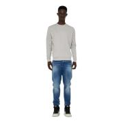 John Richmond Sweatshirts Hoodies Gray, Herr