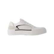 Alexander McQueen Laeder sneakers White, Herr