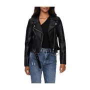 Only Onlvera Faux Leather Biker CC OTW - 15232135 Black, Dam