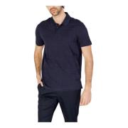 Armani Exchange Polo Shirts Blue, Herr