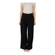 Only Wide Trousers Black, Dam