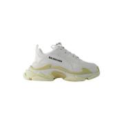 Balenciaga Vintage Pre-owned Laeder sneakers White, Dam