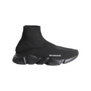 Balenciaga Vintage Pre-owned Polyester sneakers Black, Herr