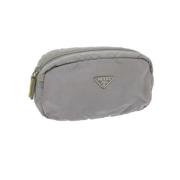 Prada Vintage Pre-owned Nylon prada-vskor Gray, Dam