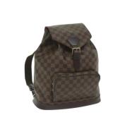 Louis Vuitton Vintage Pre-owned Canvas ryggsckar Brown, Dam