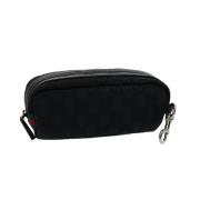 Gucci Vintage Pre-owned Canvas gucci-vskor Black, Dam