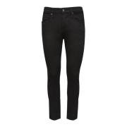 Frame Skinny Jeans Black, Herr