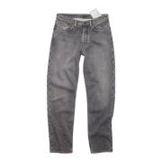 Acne Studios Straight Jeans Black, Herr