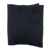 Roberto Collina Winter Scarves Black, Dam