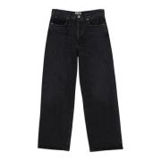 Agolde Straight Jeans Black, Herr