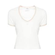 Courrèges T-Shirts White, Dam