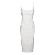 Rotate Birger Christensen Midi Dresses White, Dam