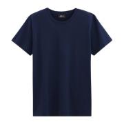 A.p.c. T-Shirts Blue, Herr