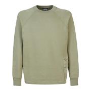 C.p. Company Round-neck Knitwear Green, Herr