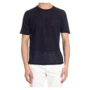 Roberto Collina T-Shirts Blue, Herr