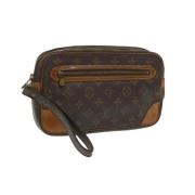 Louis Vuitton Vintage Pre-owned Canvas louis-vuitton-vskor Brown, Dam