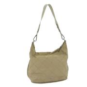 Prada Vintage Pre-owned Tyg prada-vskor Beige, Dam