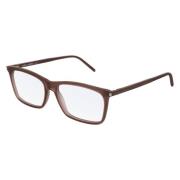 Saint Laurent Sl296 009 Glasögon Båge Brown, Unisex