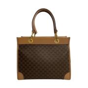 Celine Vintage Pre-owned Canvas celine-vskor Brown, Dam