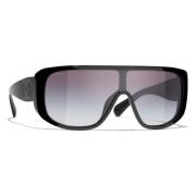 Chanel Sunglasses Black, Dam