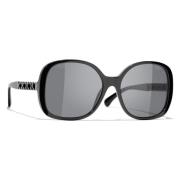 Chanel Sunglasses Black, Dam