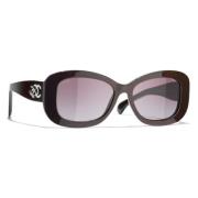 Chanel Sunglasses Red, Dam