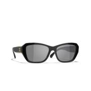 Chanel Sunglasses Black, Unisex