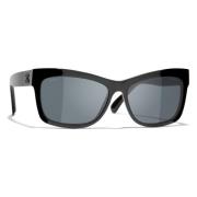 Chanel Sunglasses Black, Dam