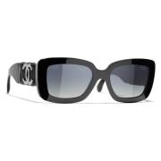 Chanel Sunglasses Black, Dam