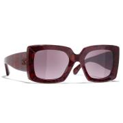 Chanel Sunglasses Red, Dam